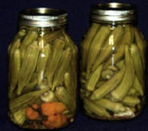 Hill Country Pickled Okra