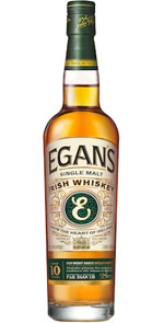 Egan's Single Malt Irish Whiskey Aged 10 Years