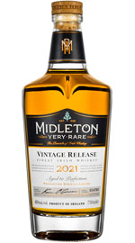 Midleton Very Rare Irish Whiskey Vintage Release 2021