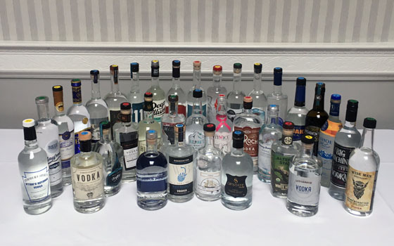 The Fifty Best Domestic Vodka Tasting 2020