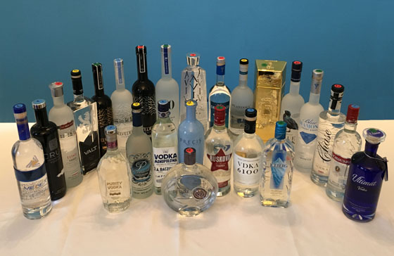 The Fifty Best Imported Vodka Tasting - 2016