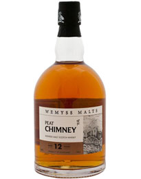 Wemyss Malts- Peat Chimney 12 yr Single Malt Scotch