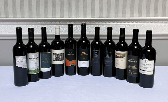 The Fifty Best California Zinfandel Tasting of 2021