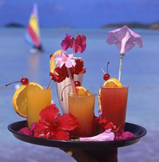 Caribbean cocktails