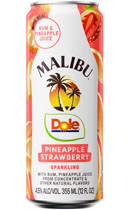Malibu & Dole Pineapple Strawberry Sparkling