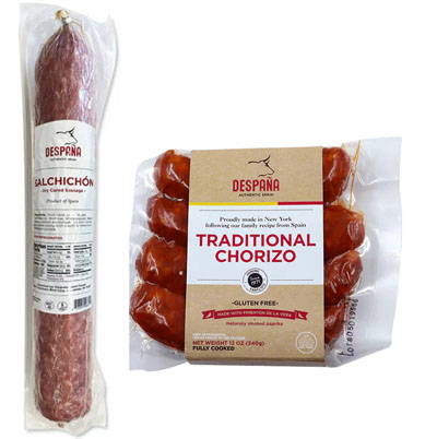 Despa&ntilde;a Brand Foods Salchichon & Chorizo
