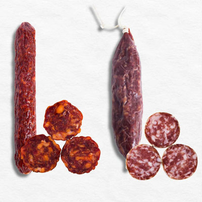 Fabrique D&eacute;lices Chorizo and Salami