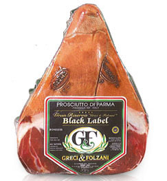 Greci & Folzani Black Label Riserva Prosciutto di Parma