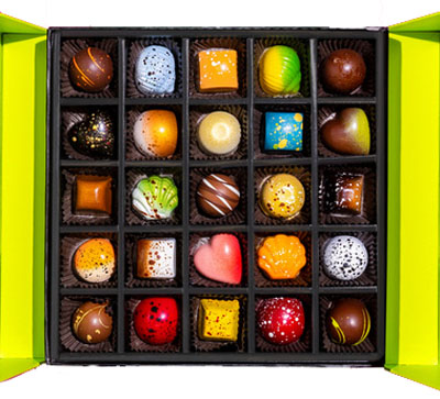 Norman Love chocolates