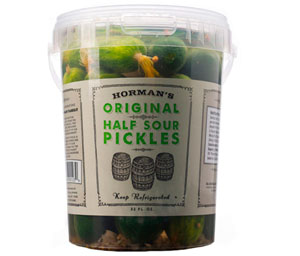 Horman's Half Sour Pickles