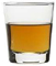 World whisky in glass