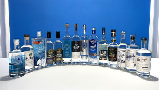 The Fifty Best Domestic Vodka Tasting 2023