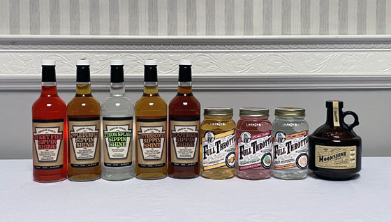 The Fifty Best Flavored Moonshine Tasting 2021