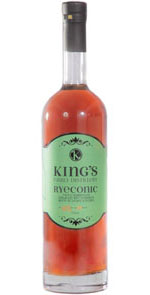 King's Family Distillery Ryeconic Twice Barreled Straight Rye Whiskey