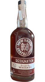 Resignation Straight Rye Whiskey
