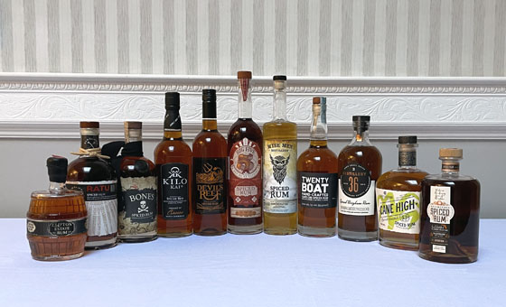 The Fifty Best Spiced Rum Tasting