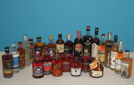 The Fifty Best Aged Rum & Gold Rum Tastings 2014