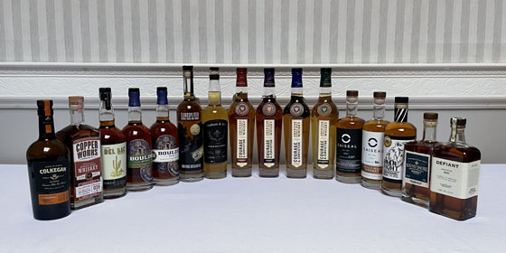 The Fifty Best American Malt Whiskey Tasting 2022