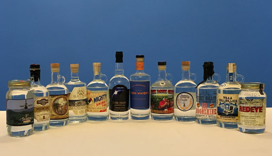 The Fifty Best Moonshine & Unaged American Whiskey Tasting of 2018