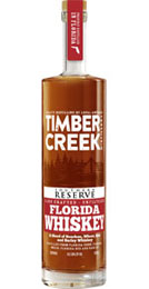 Timber Creek Southern Reserve Florida Whiskey 100 proof