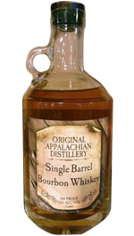 Original Appalachian Distillery Single Barrel Bourbon Whiskey
