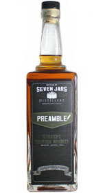 Seven Jars Preamble Straight Bourbon Whiskey