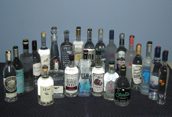 The Fifty Best Domestic Vodka Tasting 2013