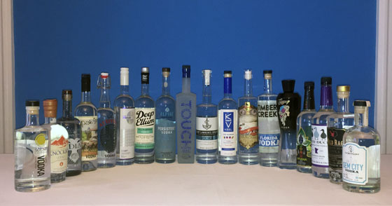 The Fifty Best Domestic Vodka Tasting 2019