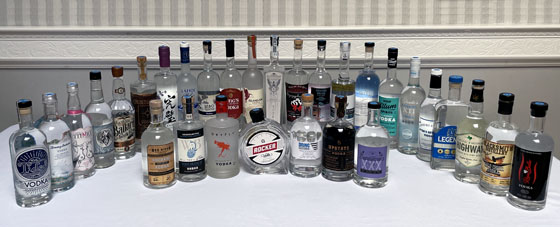 The Fifty Best Domestic Vodka Tasting 2021