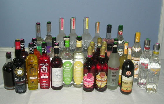The Great Flavored Vodka Tasting of 2012