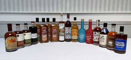 The Fifty Best Flavored Whiskey Tasting 2022