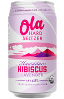 Ola Hawaiian Hibiscus-Lavender Hard Seltzer