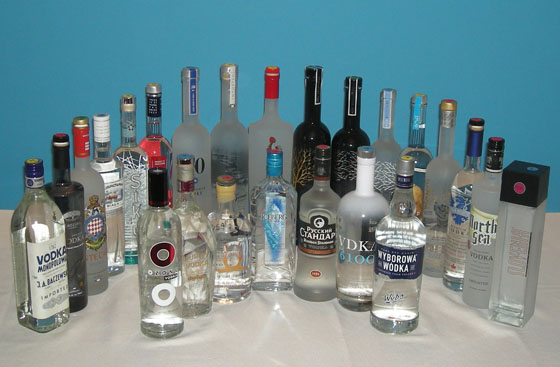The Fifty Best Imported Vodka Tasting