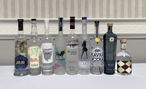 The Fifty Best Imported Vodka Tasting 2022