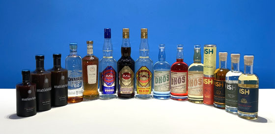 The Fifty Best Non-Alcoholic Spirits Tasting 2022