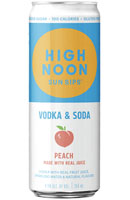 High Noon Vodka & Soda Peach