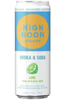 High Noon Vodka & Soda Lime