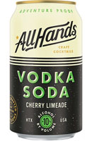All Hands Craft Cocktails Cherry Limeade Vodka Soda