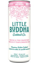 Little Buddha Cocktail Co. Hibiscus and Pink Grapefruit Vodka Cocktail