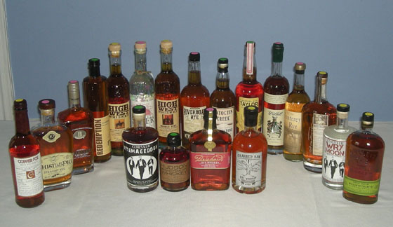 The Great Rye Whiskey Tasting of 2012