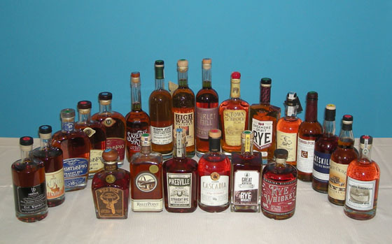 The Fifty Best Rye Whiskey Tasting 2016