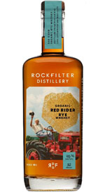 RockFilter Organic Red Rider Rye Whiskey