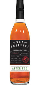 Doc Swinson’s Alter Ego Straight Rye Whiskey