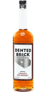 Dented Brick Distillery Premium Straight Rye Whiskey