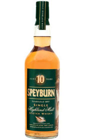 Speyburn 10 Single Malt Scotch