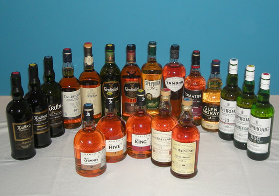 The Fifty Best Single Malt Scotch 10-15 yo Tasting 2015