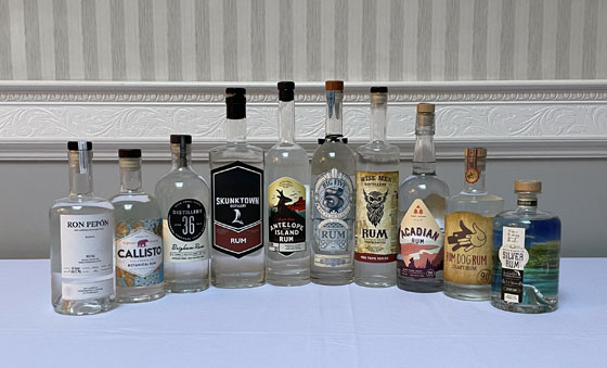 The Fifty Best White Rum Tasting 2021