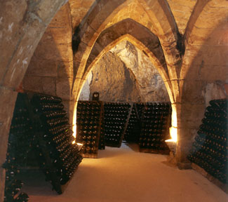 Champagne chalk cellars