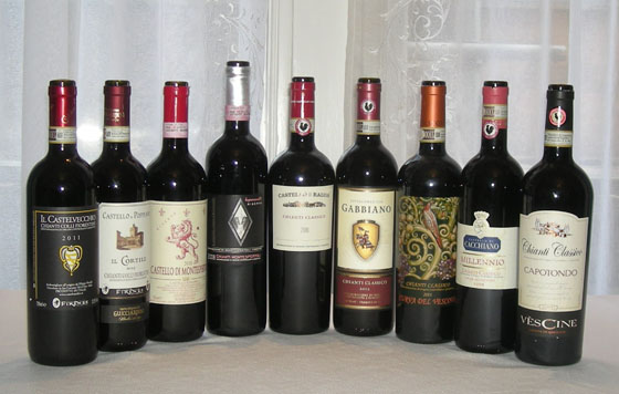 The Fifty Best Chianti / Chianti Classico Tasting of 2015