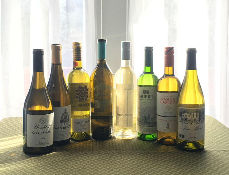 The Fifty Best Spanish White Wine Tasting of 2018